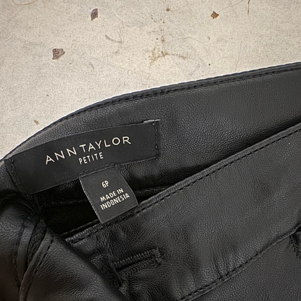 Ann Taylor Leather pants